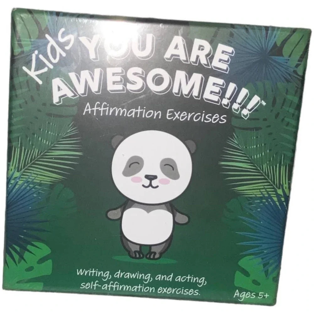 Kids You Are Awesome Affirmation Exercises Ages 5+ Writing Drawing And Acting